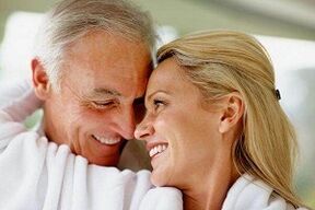 sretan čovjek koji je povećao svoju potenciju nakon 50